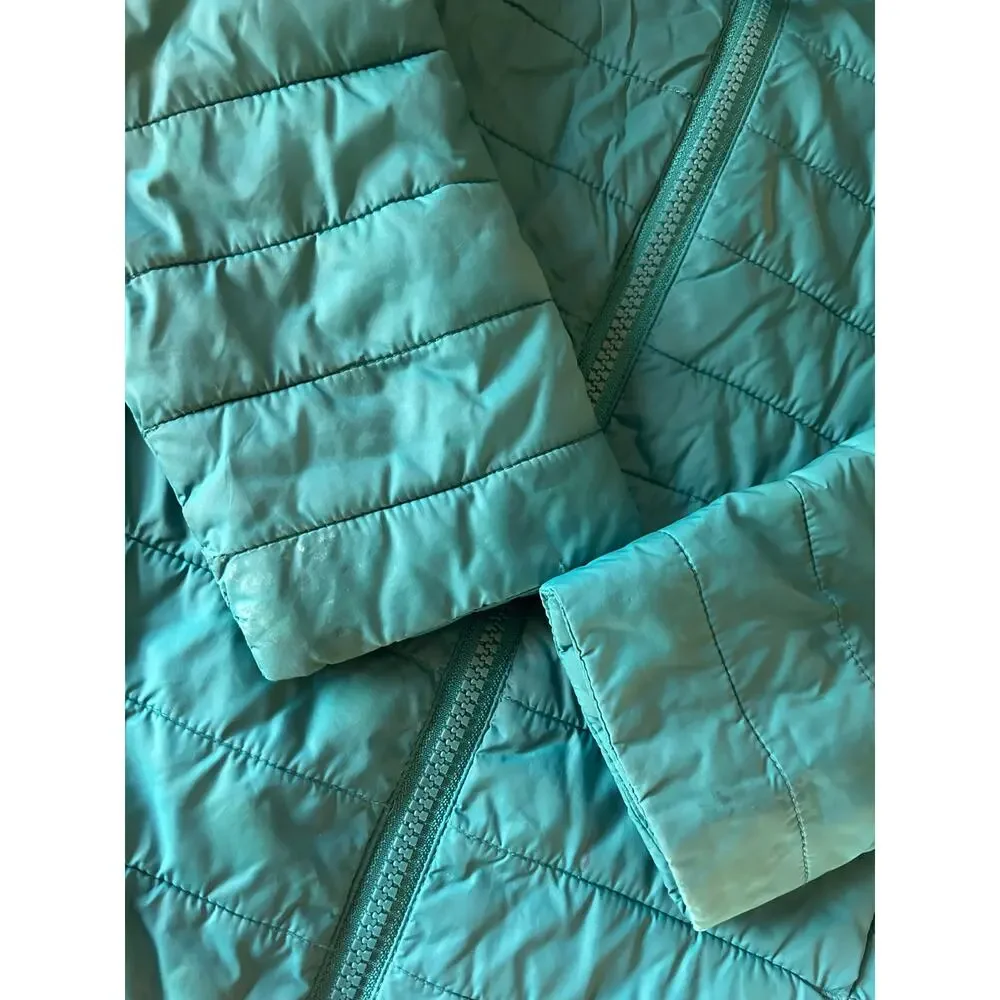 Lands end teal jacket size 7